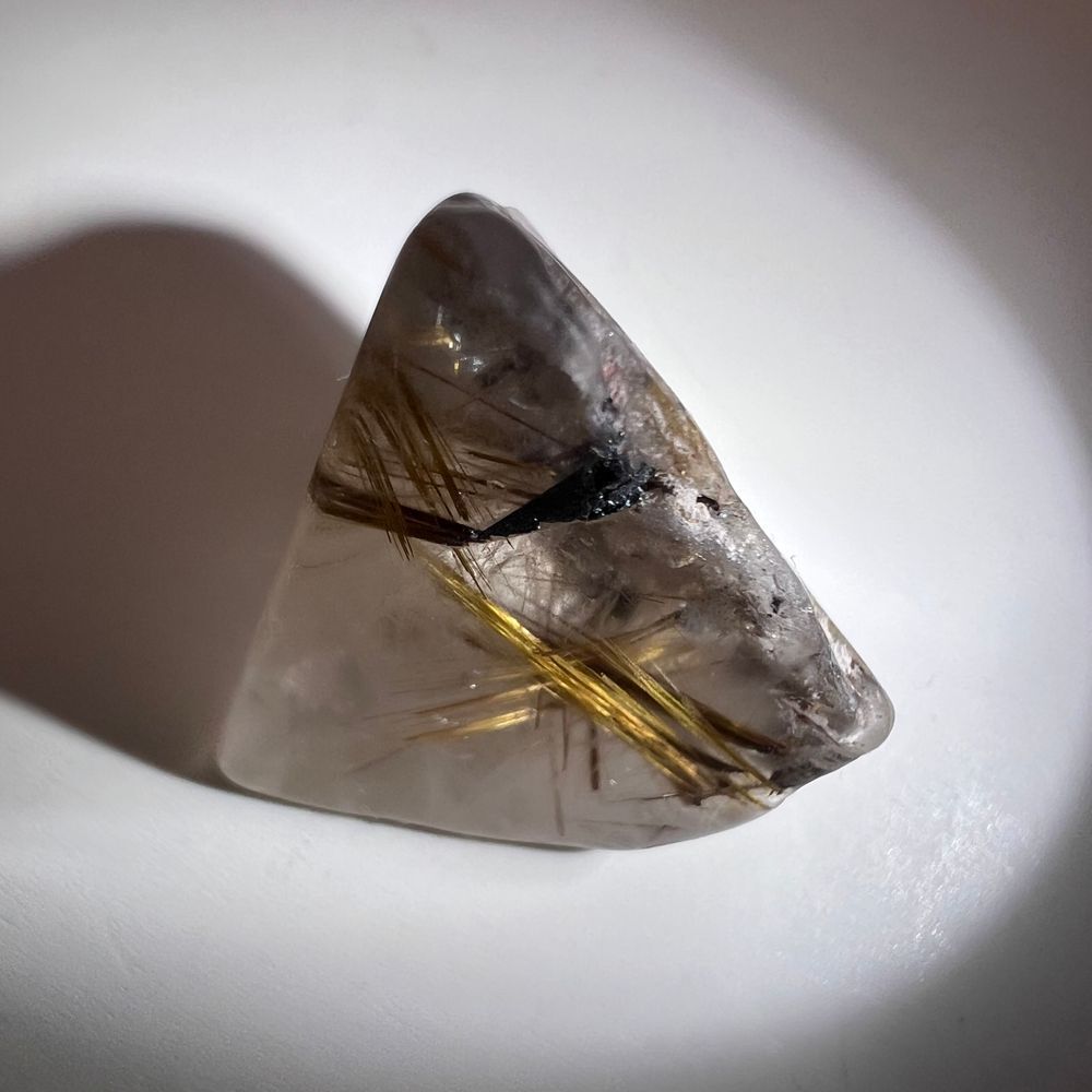 Golden Rutilated‎ Quartz Crystal Freeform - Picture 7 of 12